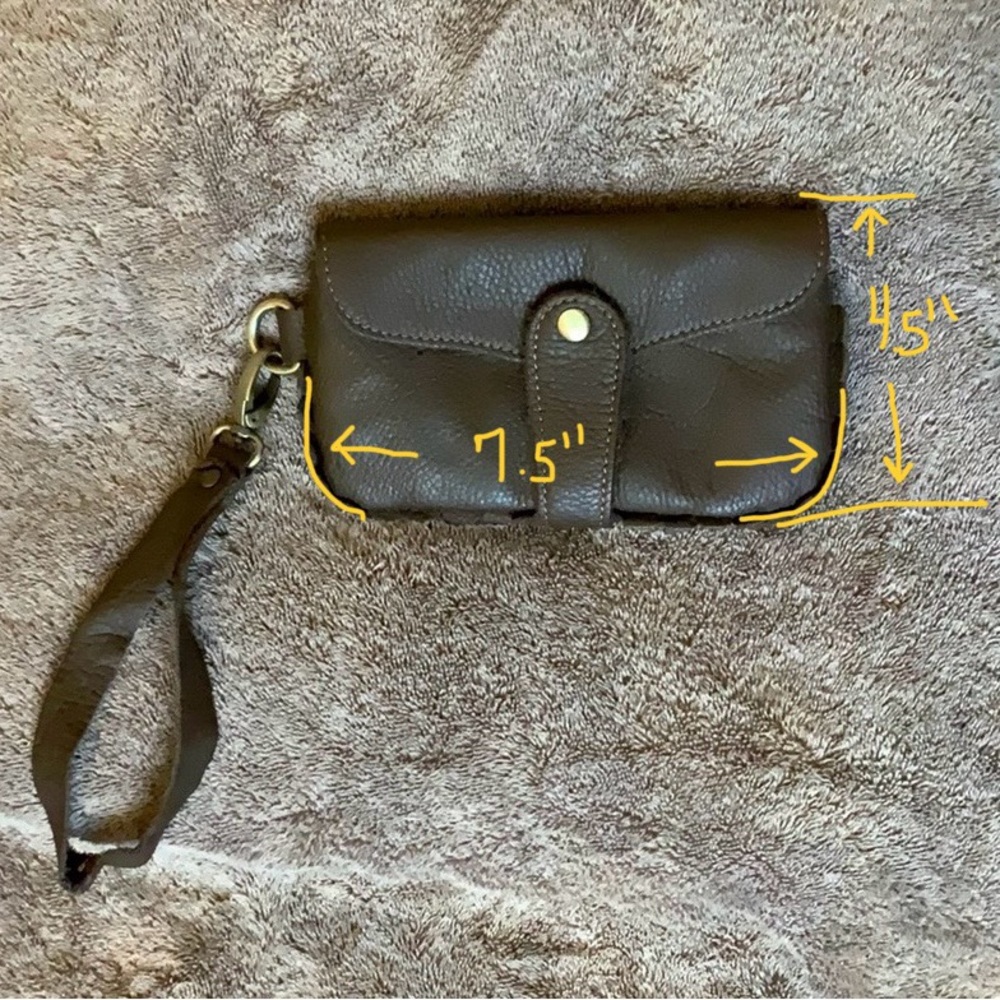 VERY NICE LEATHER HAND MINI BAG. A Western look. - Picture 10 of 11